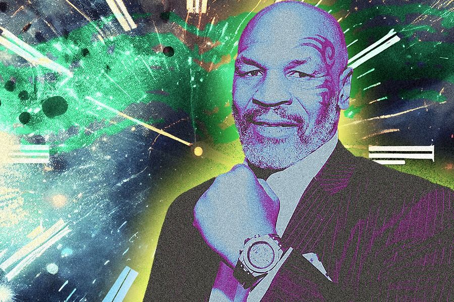 Mike Tyson salah satu legenda tinju dunia yang gemar mengoleksi arloji.