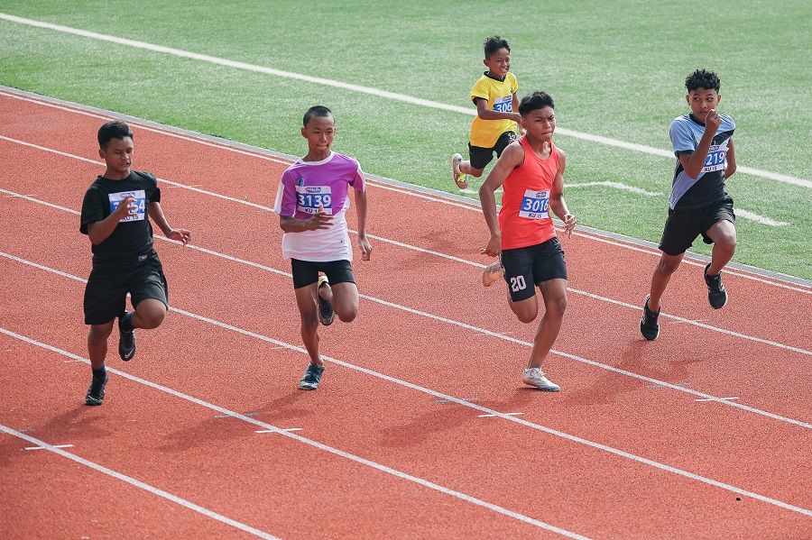 Para Peserta di MilkLife Athletics Challenge Seri 1 di Kudus. (Milklife)