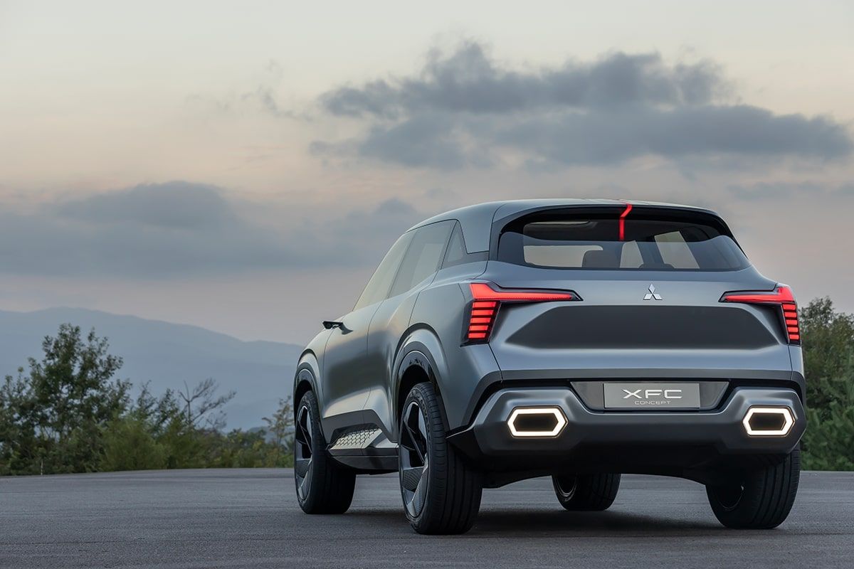 Mitsubishi XFC Concept tampak belakang (Dok. Mitsubishi Motors)