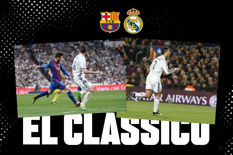 Momen Ikonis El Clasico anntara Real Madrid vs Barcelona. (Foto: La Liga, Grafis: Deni Sulaeman/Skor.id).
