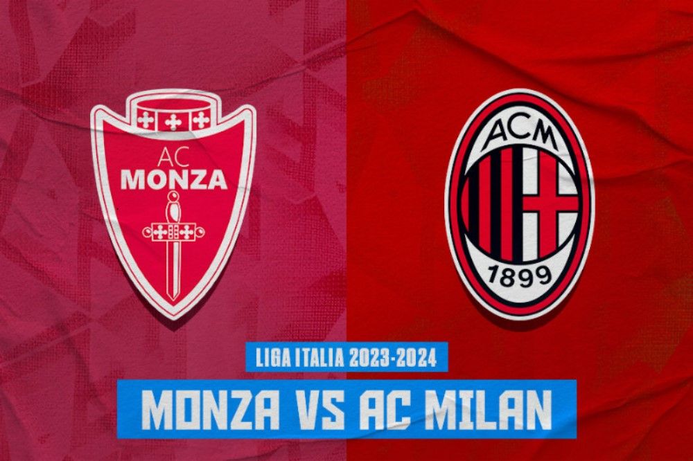 Laga Monza vs AC Milan. (Hendy Andika/Skor.id).