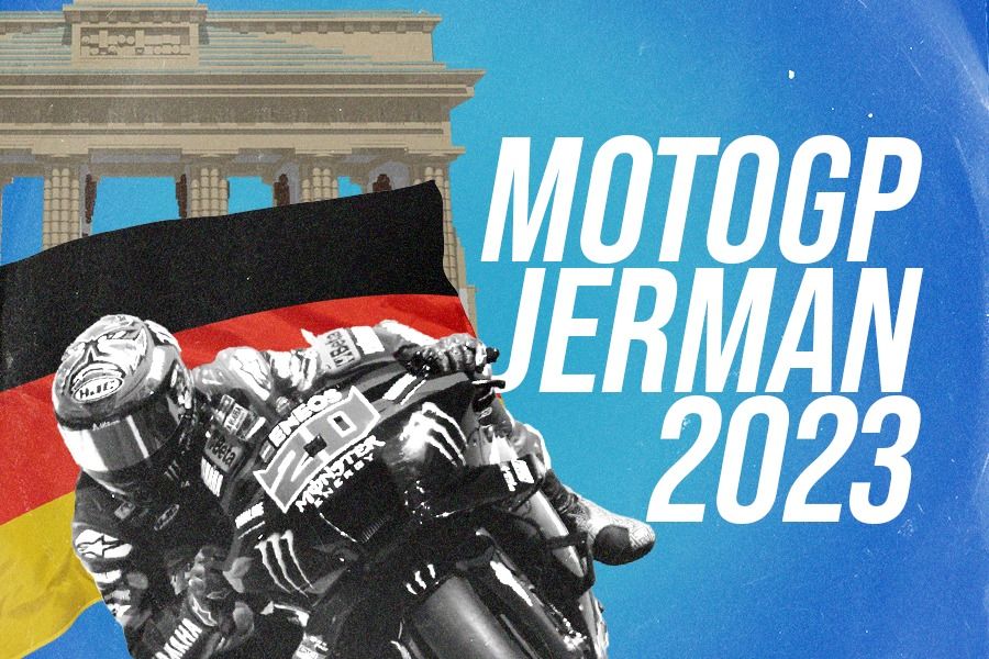Balapan utama MotoGP Jerman akan berlangsung menarik dan sengit di Sirkuit Sachsenring pada Minggu (18/6/2023). (Jovi Arnanda/Skor.id)