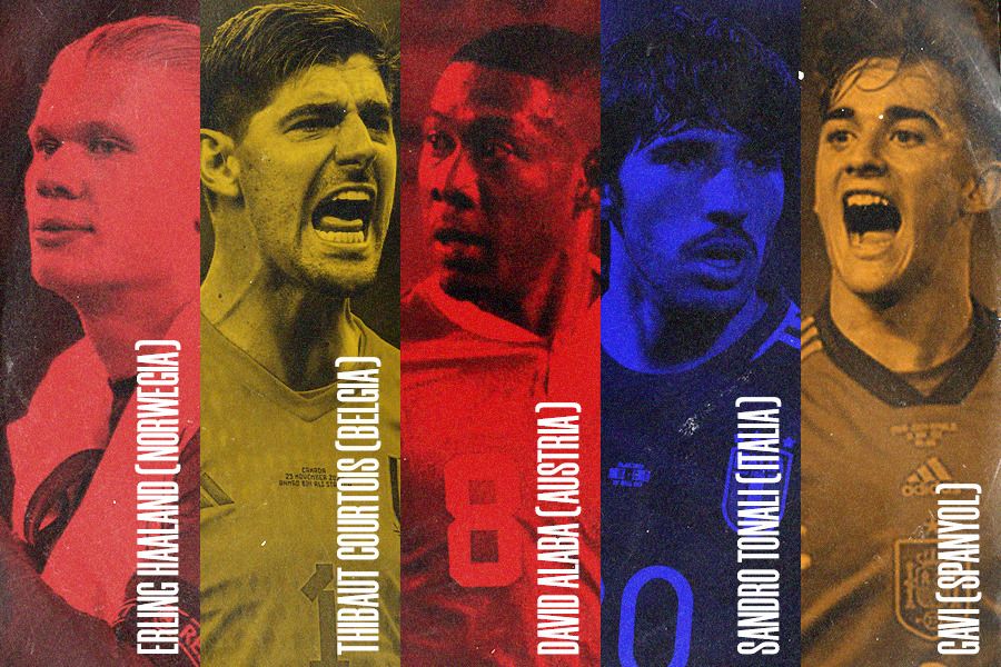 Nama-nama top di atas hanya sebagian kecil bintang sepak bola dunia yang tidak bisa turun di Euro 2024. (Jovi Arnanda/Skor.id)