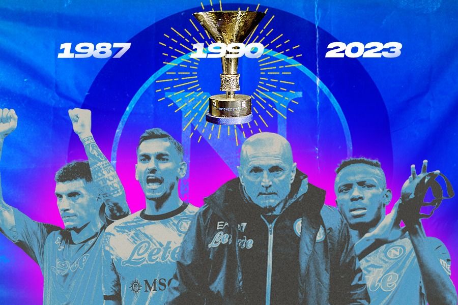 Napoli juara Liga Italia 2022-2023 (Deni Sulaeman/Skor.id).