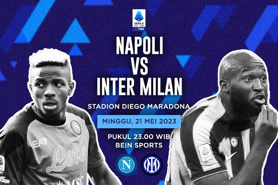 Hasil Napoli vs Inter Milan: Kalah 1-3, Tren Kemenangan Beruntun La Beneamata Terhenti 