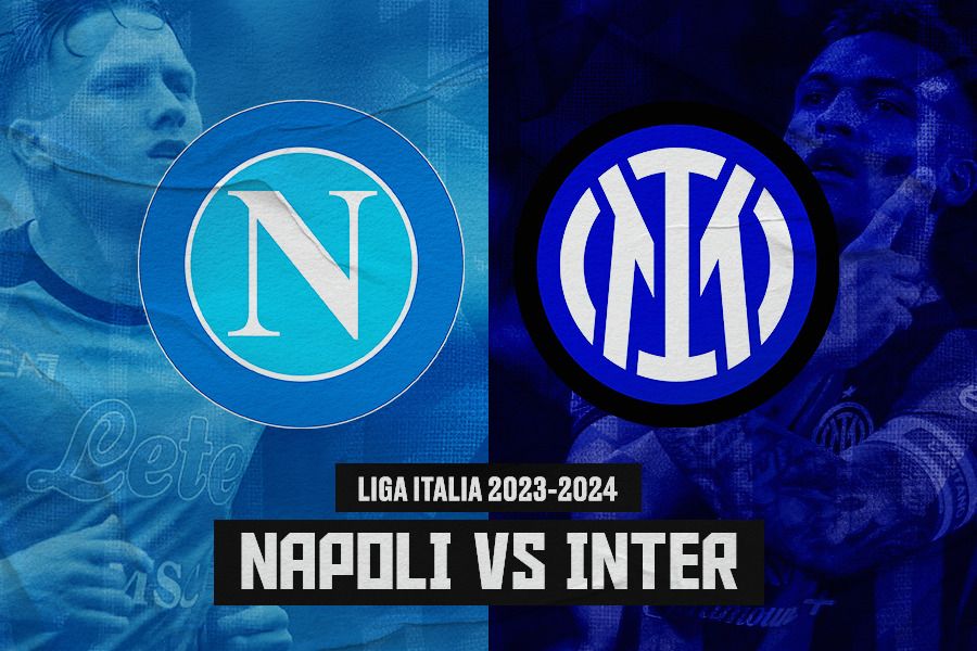 Napoli vs Inter Milan di Liga Italia 2023-2024, digelar Senin (4/12/2023) pukul 02.45 WIB. (Jovi Arnanda/Skor.id).