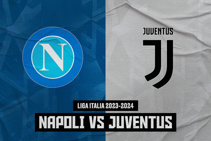 Napoli vs Juventus di Liga Italia 2023-2024. (Jovi Arnanda/Skor.id).