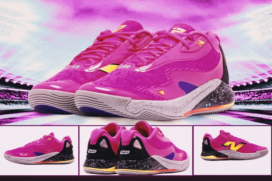 Signature shoes keempat bintang NBA Kawhi Leonard, New Balance Kawhi 4, bakal dilepas pada musim semi-panas tahu ini. (Rahmat Ari Hidayat/Skor.id)