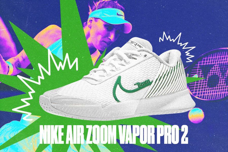 Nike Air Zoom Vapor Pro 2 membantu Marketa Vondrousova juara Wimbledon 2023. (M. Yusuf/Skor.id)