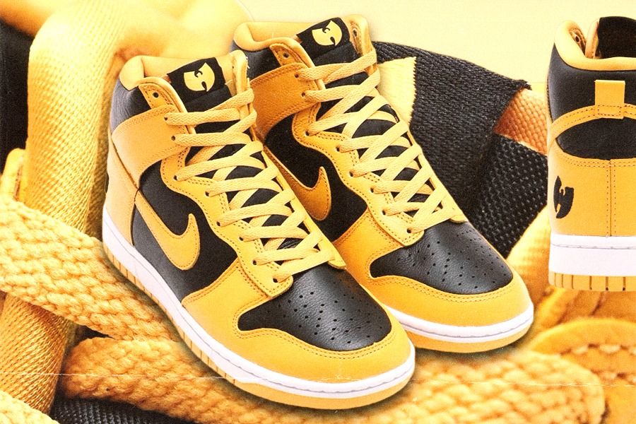 Nike Dunk High "Wu-Tang" yang sangat langka akan diproduksi lagi dalam waktu dekat. (Rahmat Ari Hidayat/Skor.id)