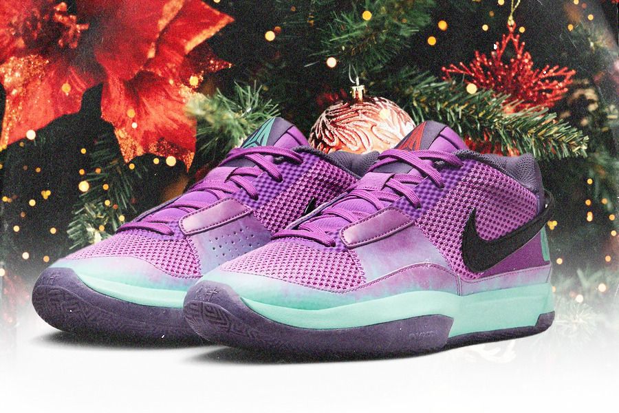 Nike Ja 1 "Christmas". (Jovi Arnanda/Skor.id)
