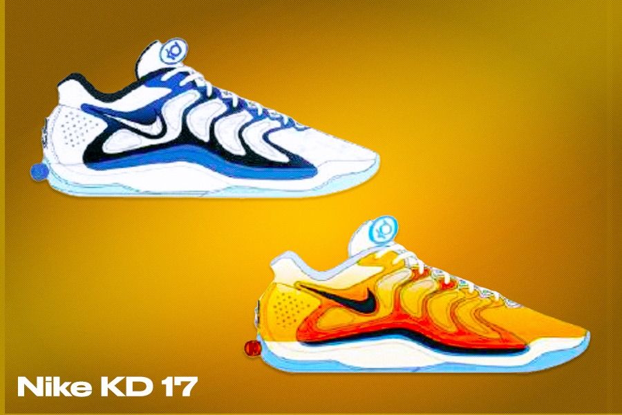 Nike KD 17 lansiran perdana diperkirakan bakal mengambil jalur warna mirip Air Penny dan Sunrise. (Rahmat Ari Hidayat/Skor.id)