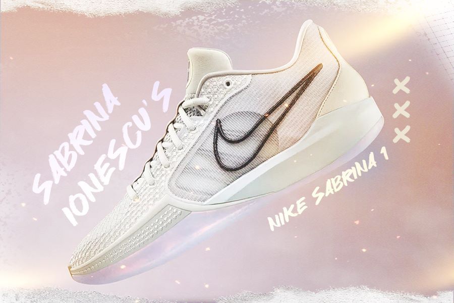 Nike Sabrina 1 signature shoe pertama Sabrina Ionescu yang akan dilansir pada awal Agustus 2023. (Rahmat Ari H/Skor.id)