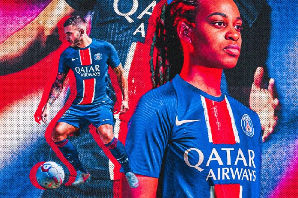 Nike belum lama ini merilis seragam kandang Paris Saint-Germain untuk musim 2024-2025. (Hendy AS/Skor.id)