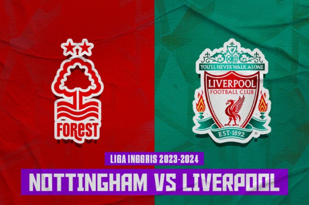 Laga Nottingham Forest vs Liverpool di Liga Inggris 2023-2024. (Hendy Andika/Skor.id).