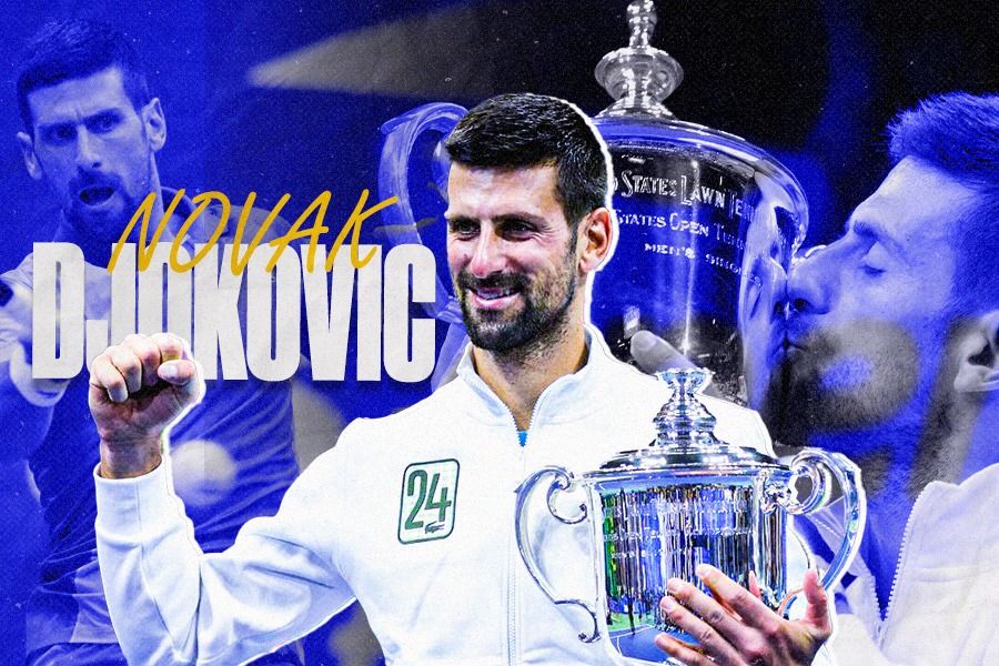 Novak Djokovic juara US Open 2023