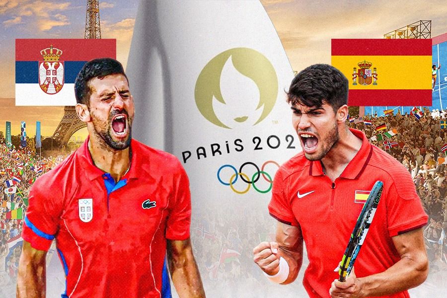 Olimpiade 2024: Rematch di Final, Novak Djokovic dan Carlos Alcaraz Saling Puji