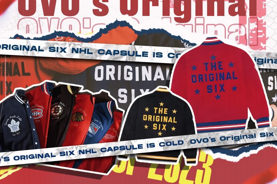 OVO x NHL buat koleksi untuk 6 tim legendaris liga hoki di Amerika utara itu. (Rahmat Ari Hidayat/Skor.id)