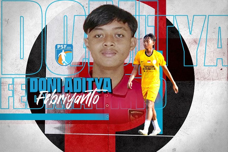Penyerang PSF Academy U-18, Doni Aditya Febryanto mendapat panggilan timnas U-17 Indonesia. (Wiryanto/Skor.id)