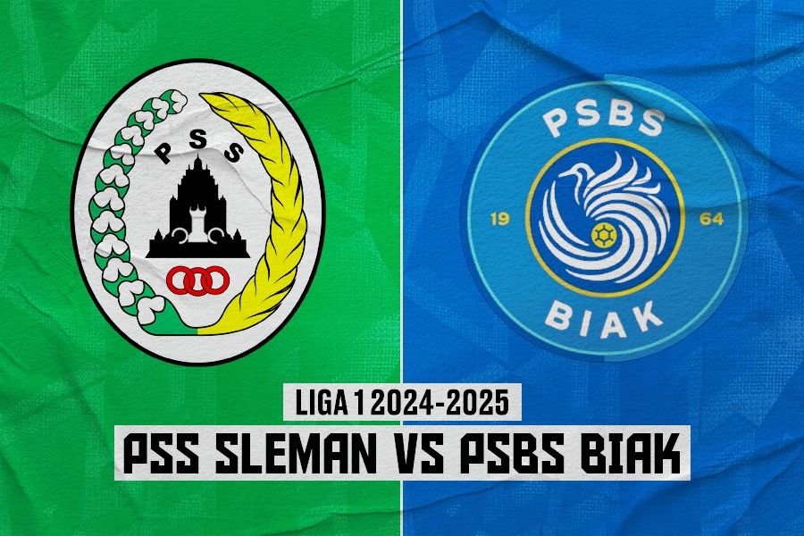 PSS Sleman vs PSBS Biak di pekan ke-11 Liga 1 2024-2025 pada 22 November 2024. (Rahmat Ari Hidayat/Skor.id)