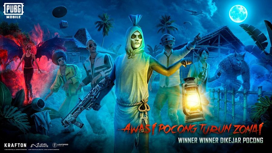 PUBG Mobile Melokal dengan Skin Pocong Jelang Perayaan Halloween