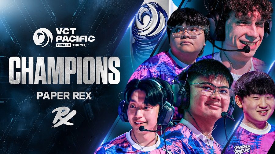 Paper Rex Juara VCT Pacific Stage 2 Finals Tokyo. (Twitter/VCT Pacific)
