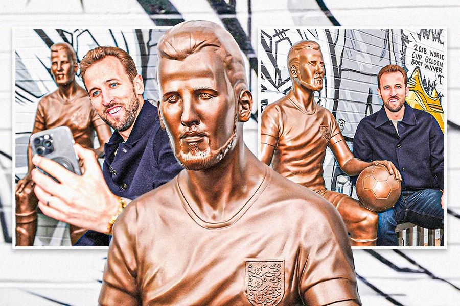 Patung Harry Kane Tuai Kritik Pedas 