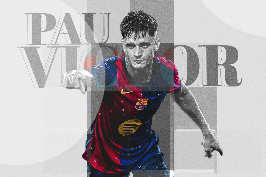 Pau Victor cetak dua gol dalam kemenangan Barcelona atas Real Madrid, Minggu (4/8/2024) pagi WIB. (Rahmat Ari Hidayat/Skor.id).