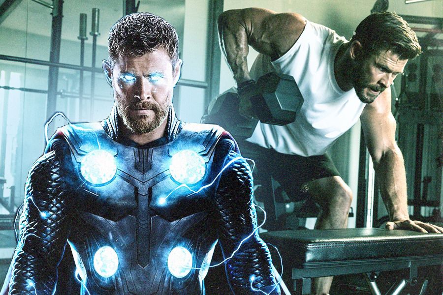 Pemeran karakter Thor, Chris Hemsworth, disebut-sebut sebagai salah satu aktor paling tampan dengan postur ideal di Hollywood karena kepeduliannya pada kesehatan. (Jovi Arnanda/Skor.id)
