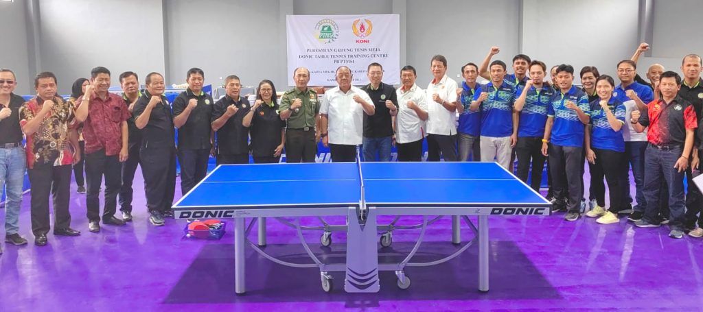 PTMSI Resmi Miliki Pelatnas Tenis Meja Baru di Bogor