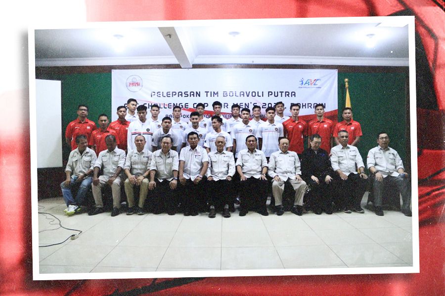 Pelepasan Tim Voli Putra Indonesia AVC Challenge Cup 2024