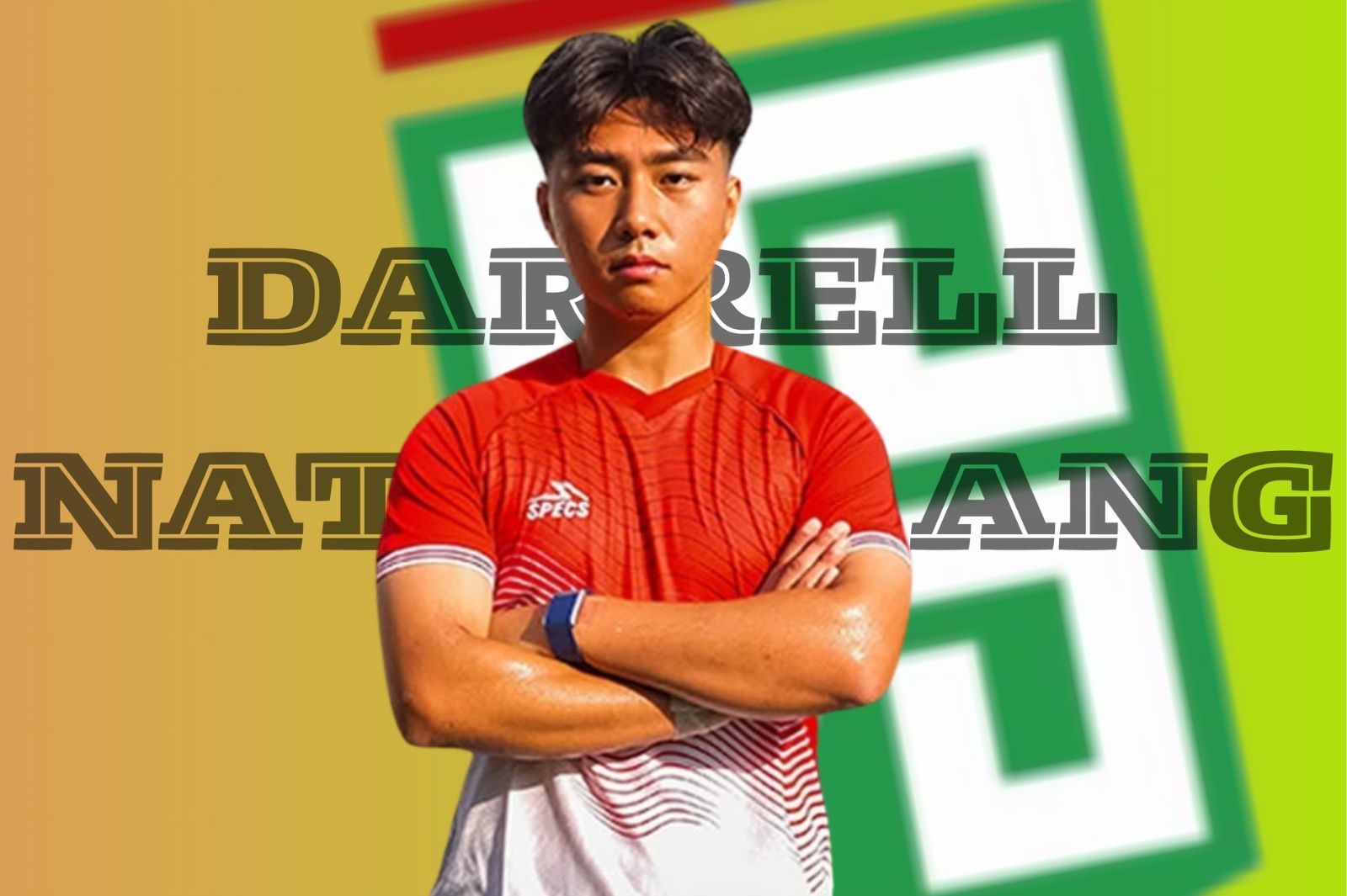 Pemain Indonesia, Darrell Nathan Ang. (Grafis: Skor.id)