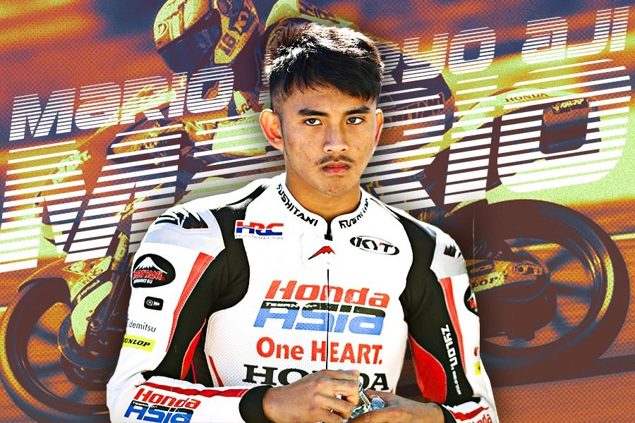 Pembalap Mario Suryo Aji