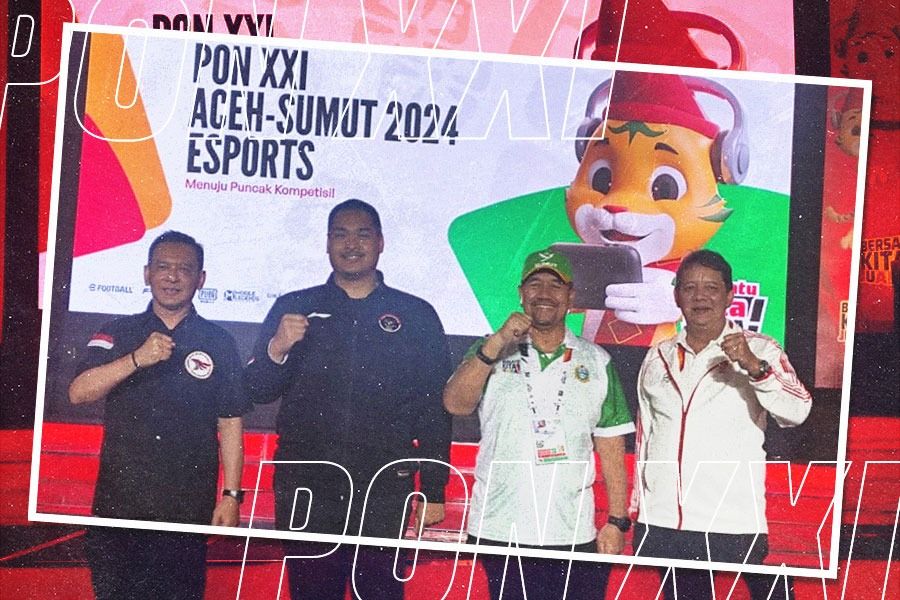 Pembukaan Cabor Esports PON 2024. (Yusuf/Skor.id)