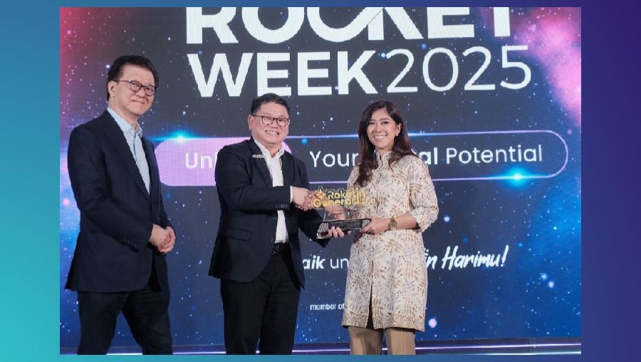 Pembukaan Rocket Week 2025 oleh Menteri Komunikasi Digital, Meutya Hafiz. (Istimewa)