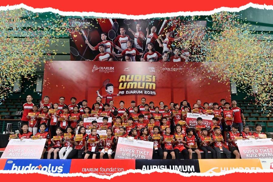 Peraih Super Tiket Audisi Umum PB Djarum 2025. (Grafis: Deni Sulaeman/Skor.id)