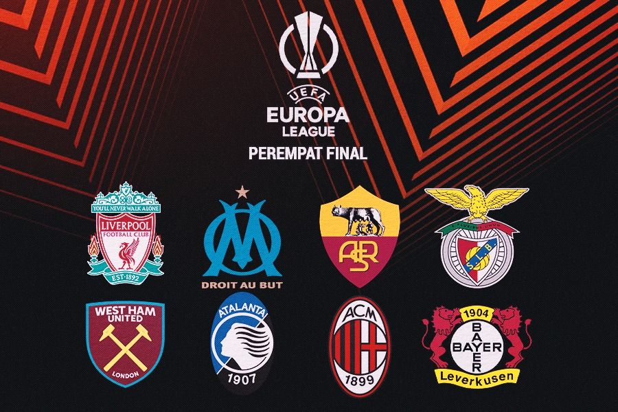 Mengintip Kans Kontestan 8 Besar Liga Europa: Liverpool dan Milan Terdepan