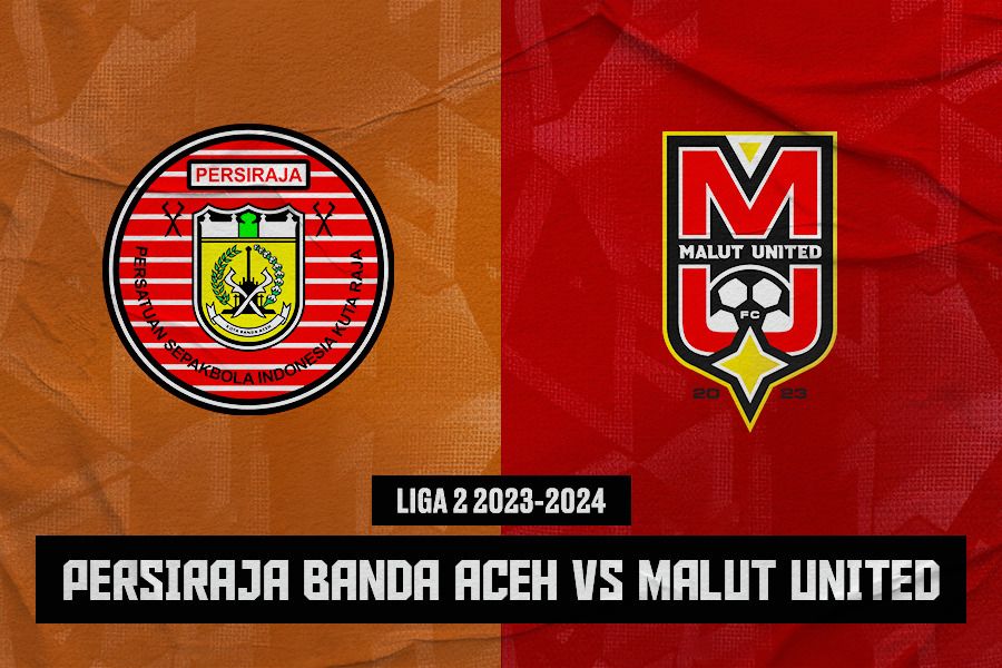 Pertandingan leg pertama perebutan tempat ketiga Liga 2 2023-2024 antara Persiraja Banda Aceh vs Malut United di Stadion Langsa, Aceh, 5 Maret 2024. (Jovi Arnanda/Skor.id)