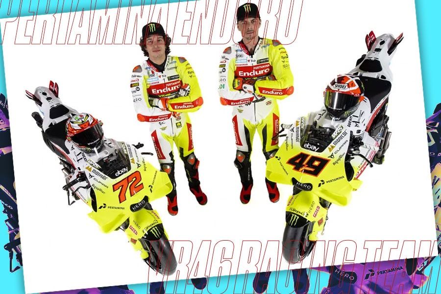 Wajah Baru VR46 Racing Team bersama Pertamina Enduro Arungi MotoGP 2024