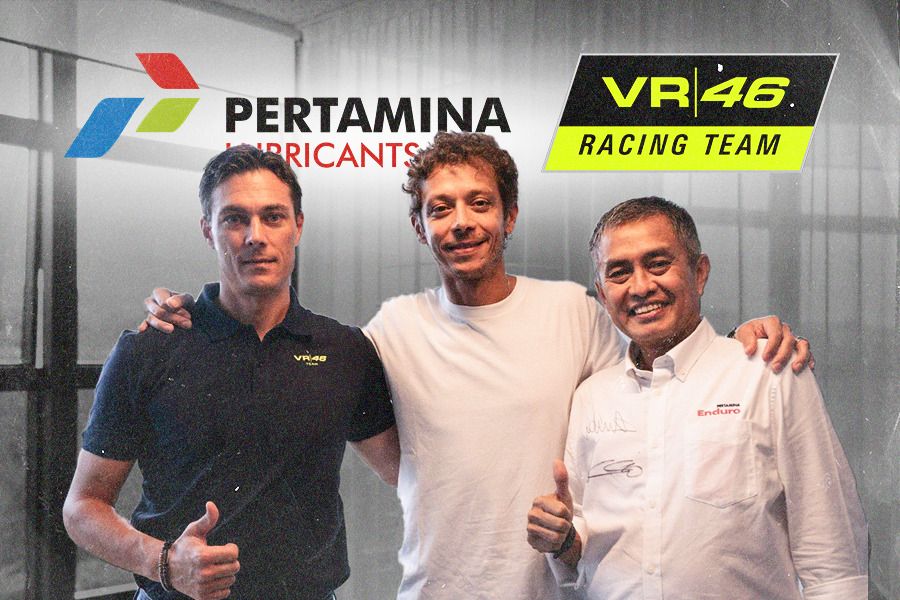 Pertamina Lubricants Jadi Sponsor Utama VR46 Racing Team Mulai MotoGP 2024