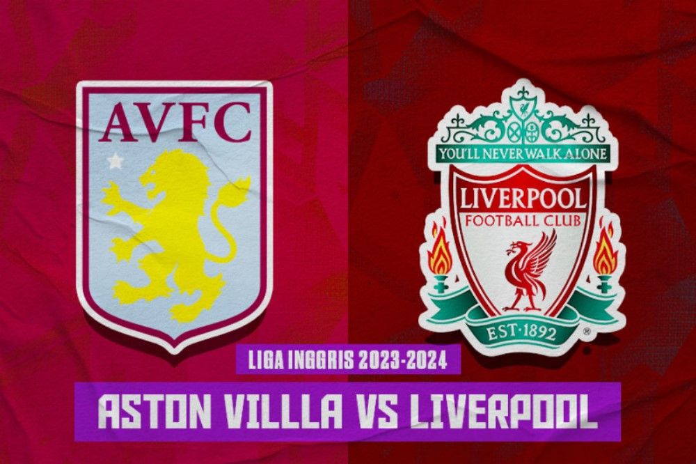 Pertandingan pekan ke-37 Liga Inggris 2023-2024 antara Aston Villa vs Liverpool di Stadion Villa Park, Selasa (14/5/2024) dini hari WIB. (Hendy Andika/Skor.id).