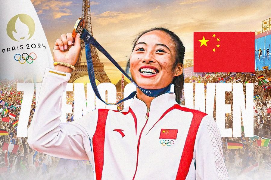 Olimpiade 2024: Rebut Emas, Zheng Qin Wen Cetak Sejarah untuk Tenis Cina