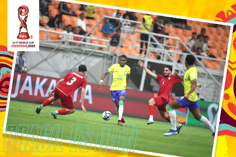 Kalah dari Iran, Mental Pemain Brasil di Piala Dunia U-17 2023 Disorot