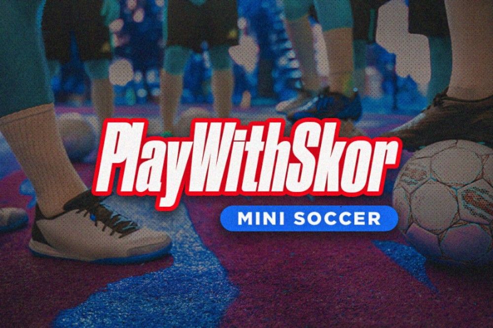 Play With Skor edisi pertama bermain mini soccer bersama followers. (Hendy Andika/Skor.id)