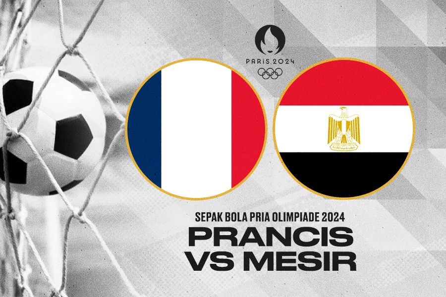 Prediksi dan Link Live Streaming Prancis vs Mesir di Semifinal Olimpiade 2024