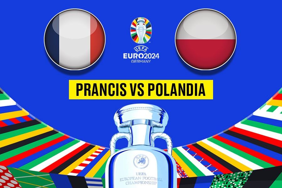 Prancis akan menghadapi Polandia dalam laga fase grup Euro 2024, Selasa (25/6/2024) malam WIB.  (Yusuf/Skor.id).