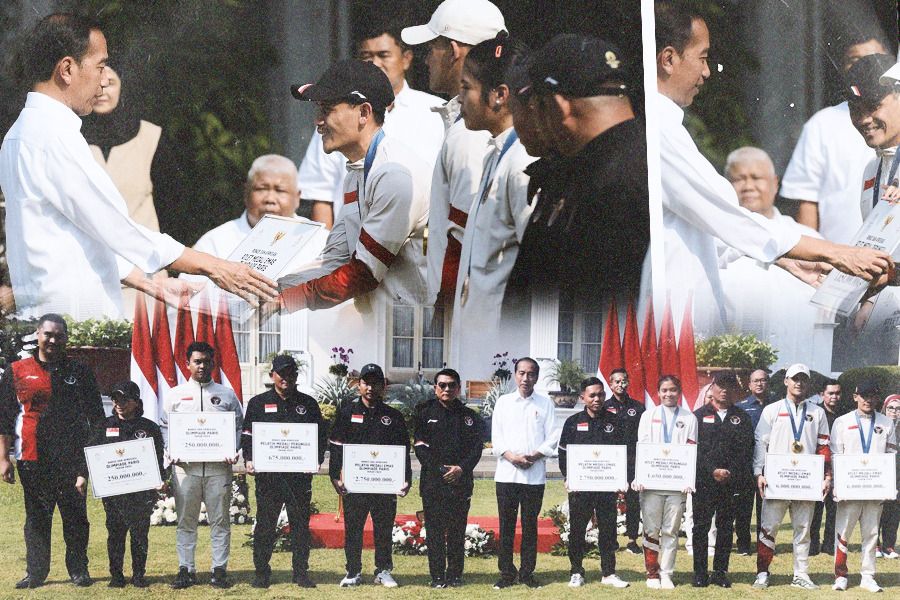 Presiden Jokowi Beri Bonus Atlet