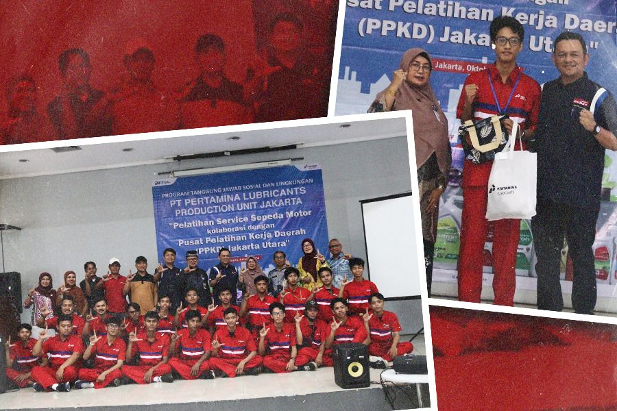 Production Unit Jakarta PT Pertamina Lubricants gelar pelatihan otomotif