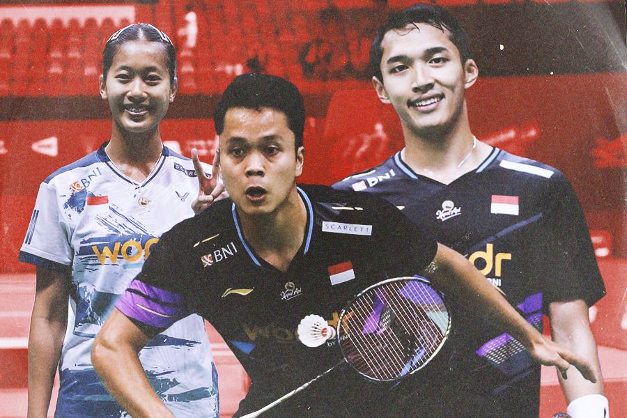 Putri KW-Anthony Ginting-Jonatan Christie