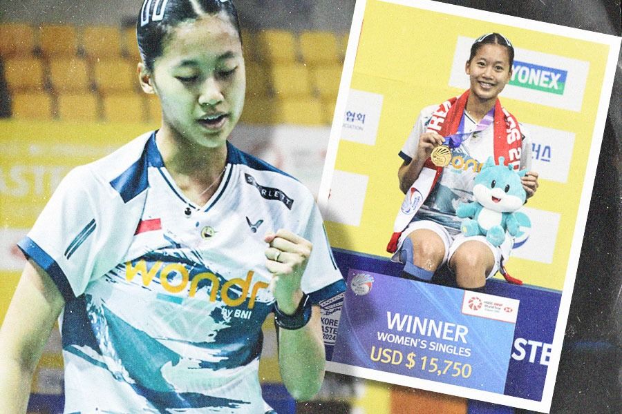 Putri KW juara Korea Masters 2024